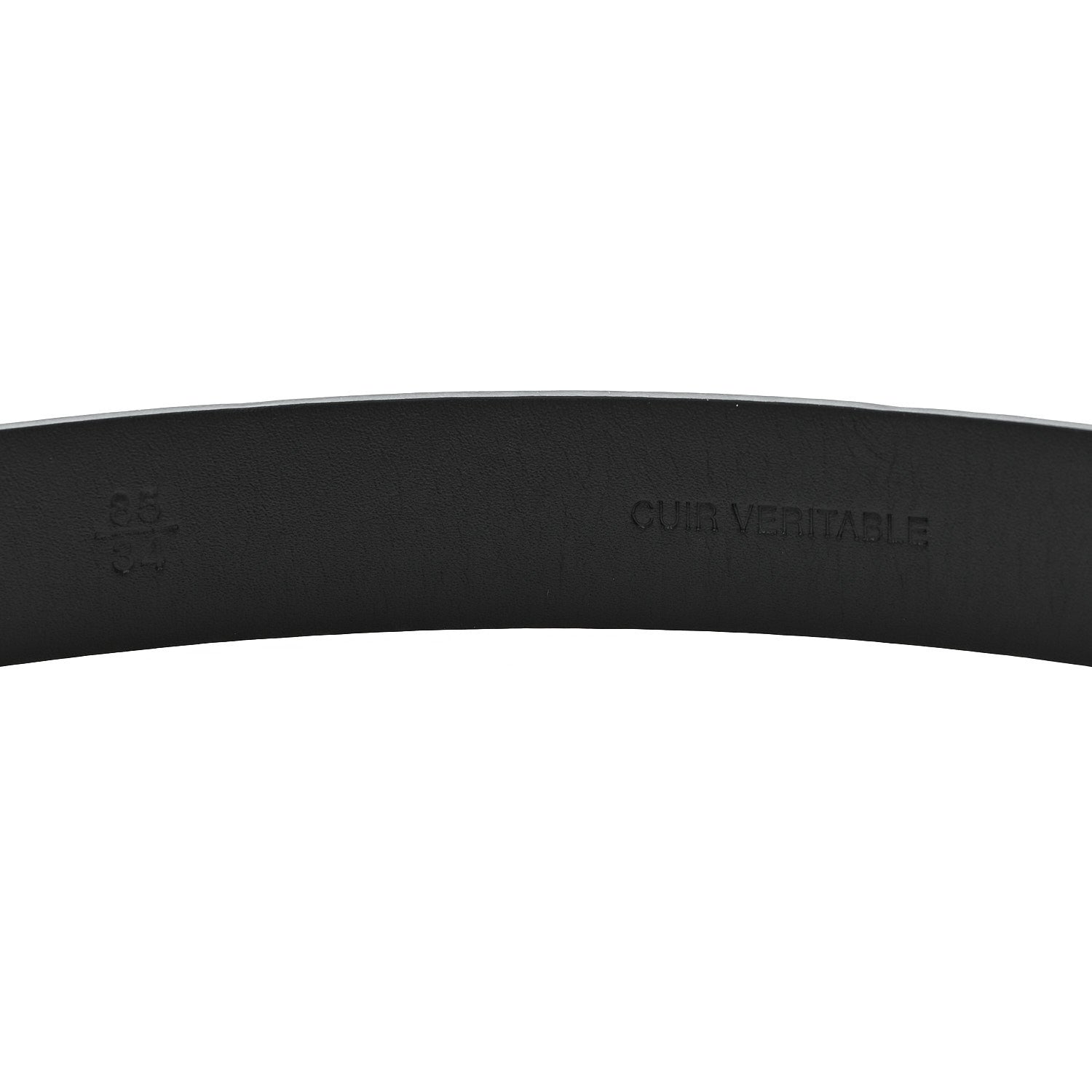 Chanel Calfskin Crystal CC Chain Belt 85 34 Black 4 of 4