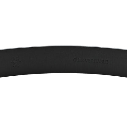 Chanel Calfskin Crystal CC Chain Belt 85 34 Black 4 of 4
