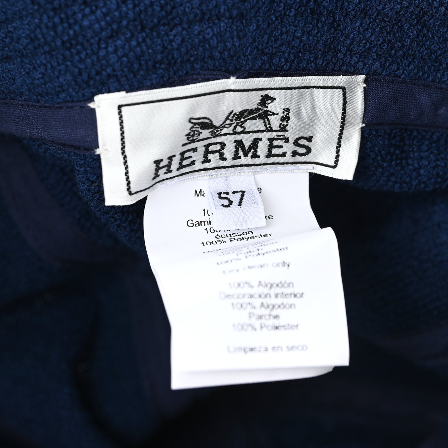 Terry Cloth Gia Funny Ice Cream Bucket Hat 57 Encre