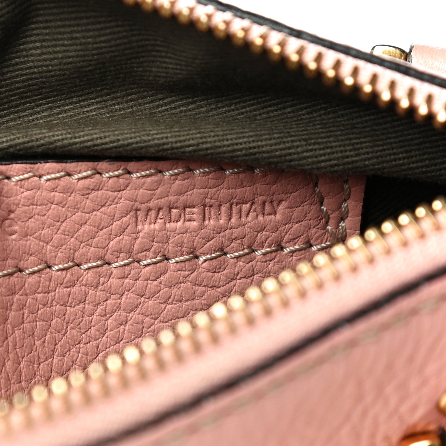 Chloe Calfskin Baby Marcie Satchel Fallow Pink 9 of 13