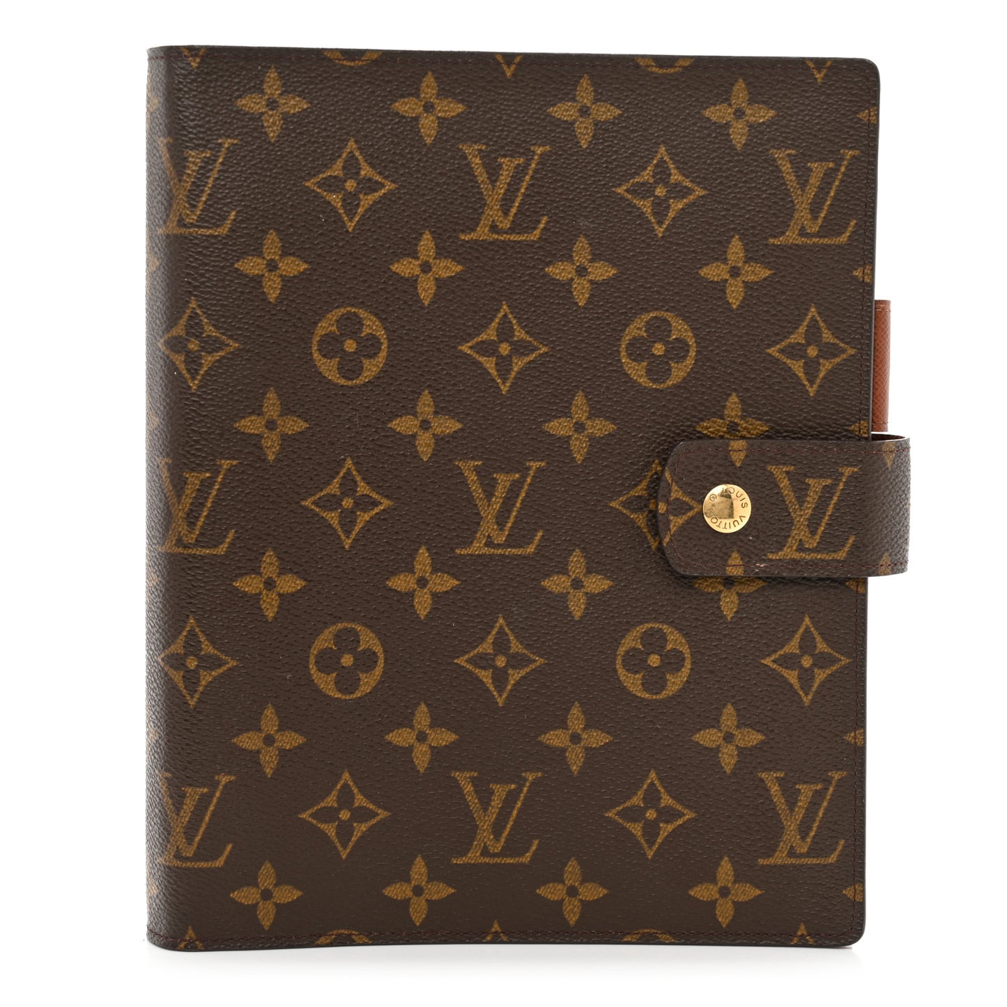 Monogram Large Ring Agenda Cover