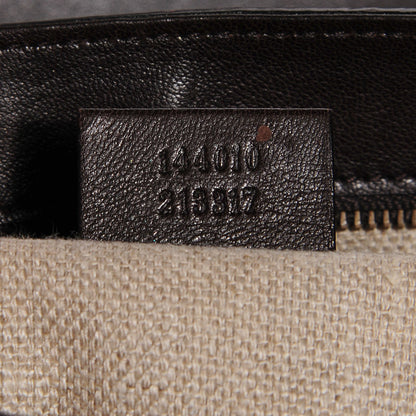 Gucci Velvet Alligator Studded Pelham Flap Bag 14 of 14
