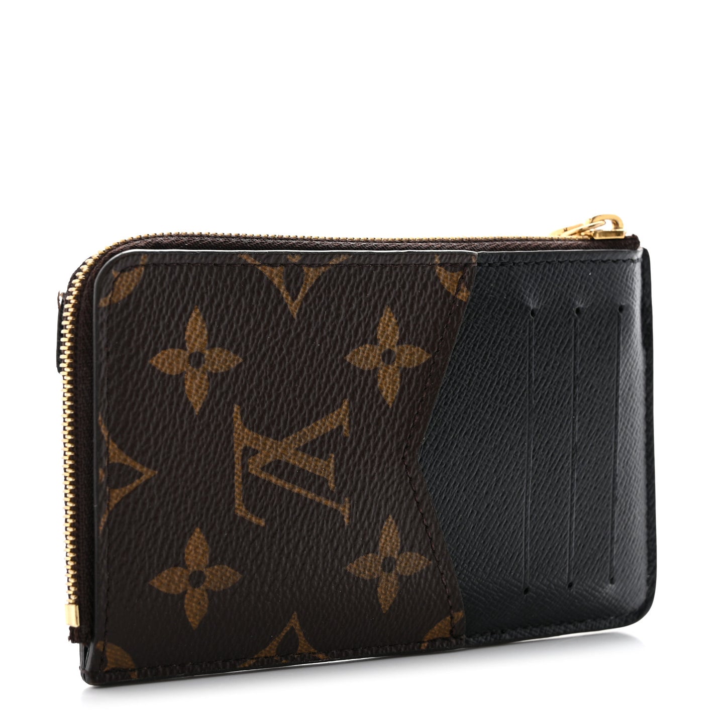 Monogram Recto Verso Card Holder Black