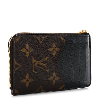 Louis Vuitton Monogram Recto Verso Card Holder Black 3 of 8