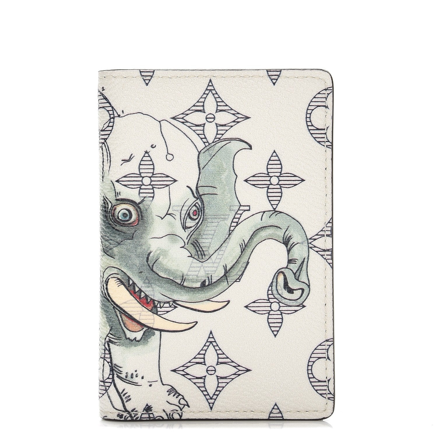Louis Vuitton Savane Monogram Chapman Pocket Organizer White 1 of 6