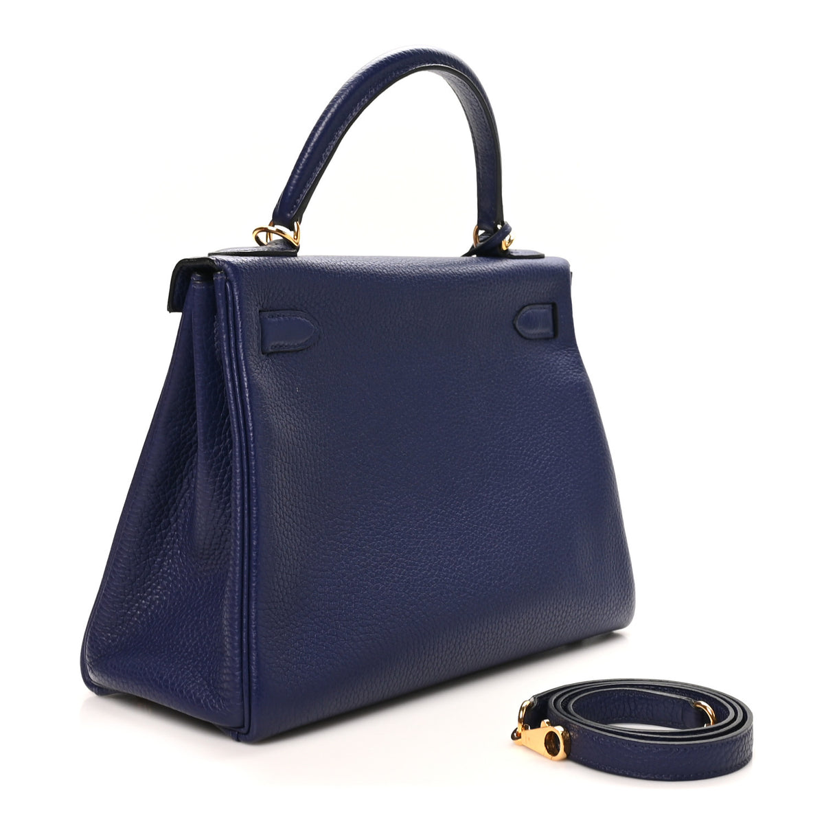 Togo Kelly Retourne 28 Bleu Encre