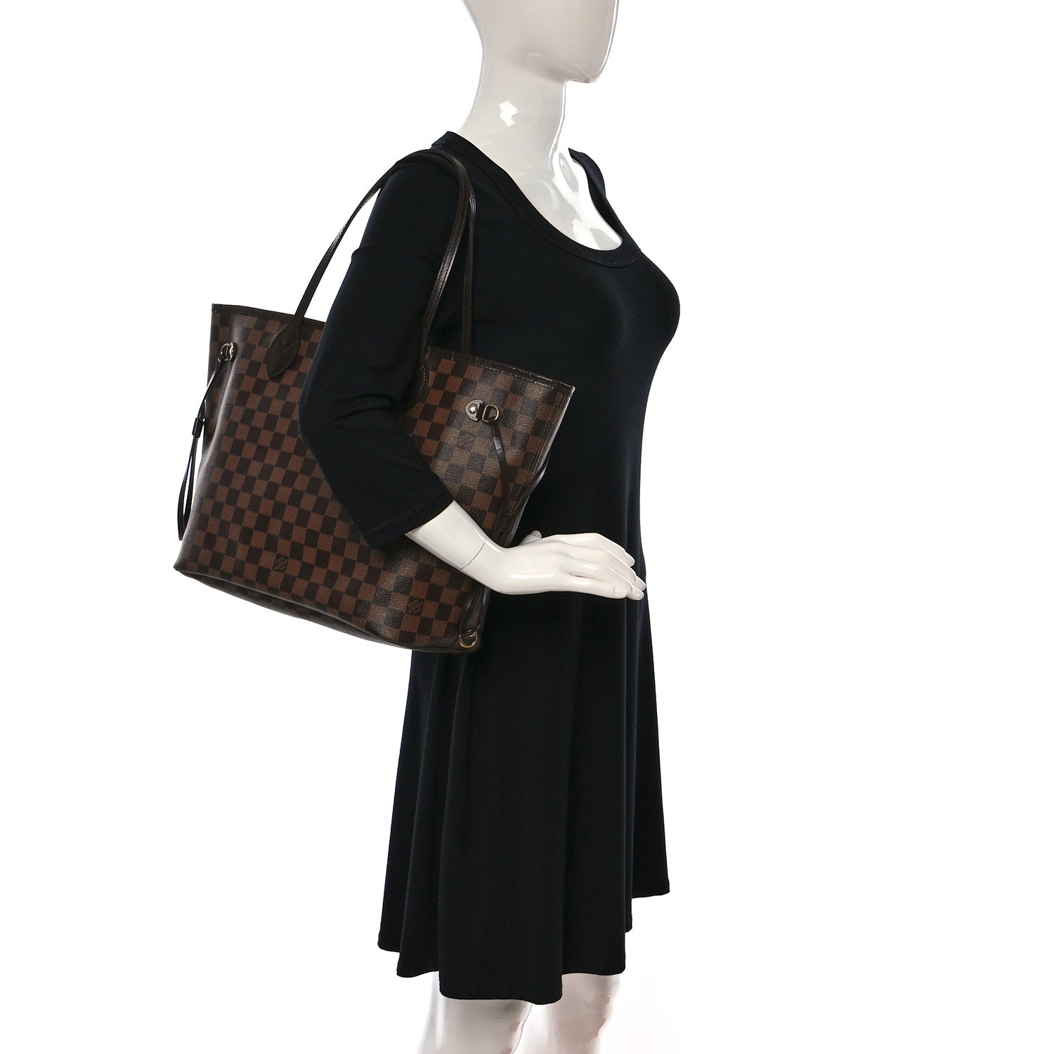 Louis Vuitton Damier Ebene Neo Neverfull MM 2 of 10