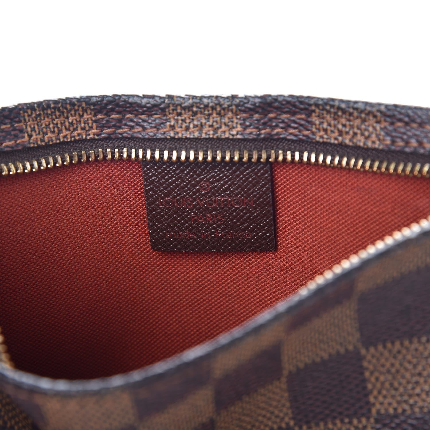 Louis Vuitton Damier Ebene Trousse Make Up Bag Pochette 6 of 13