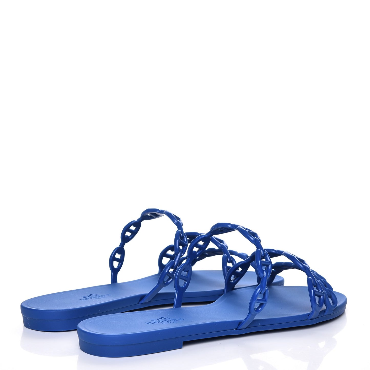 Rubber Chaine d'Ancre Rivage Sandals 37 Bleu Smalt