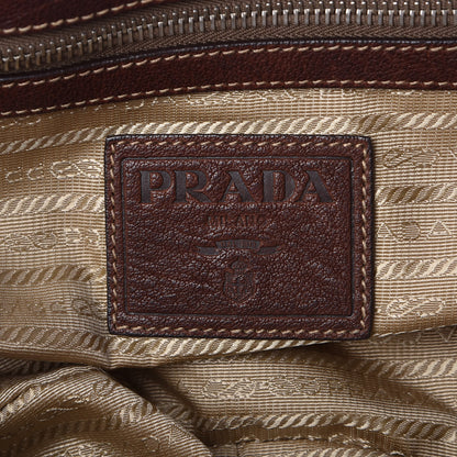 Prada Jacquard Logo Frame Brown 6 of 12