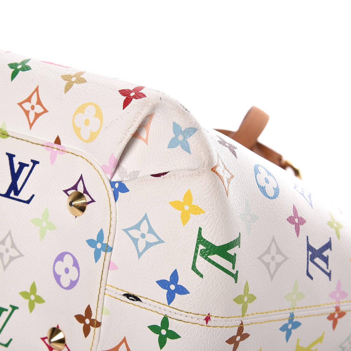 Monogram Multicolor Annie GM White