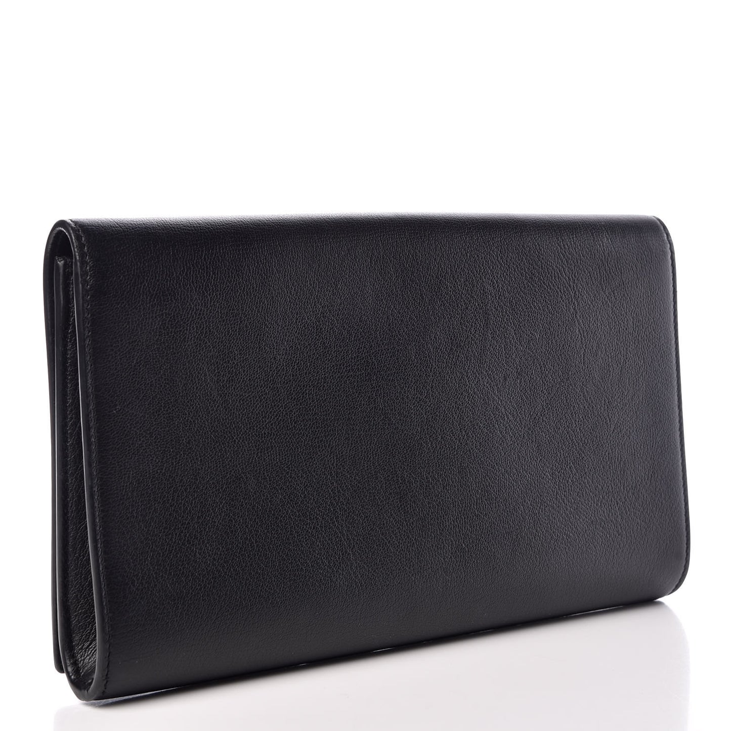 Calfskin Monogram Large Belle De Jour Clutch Black