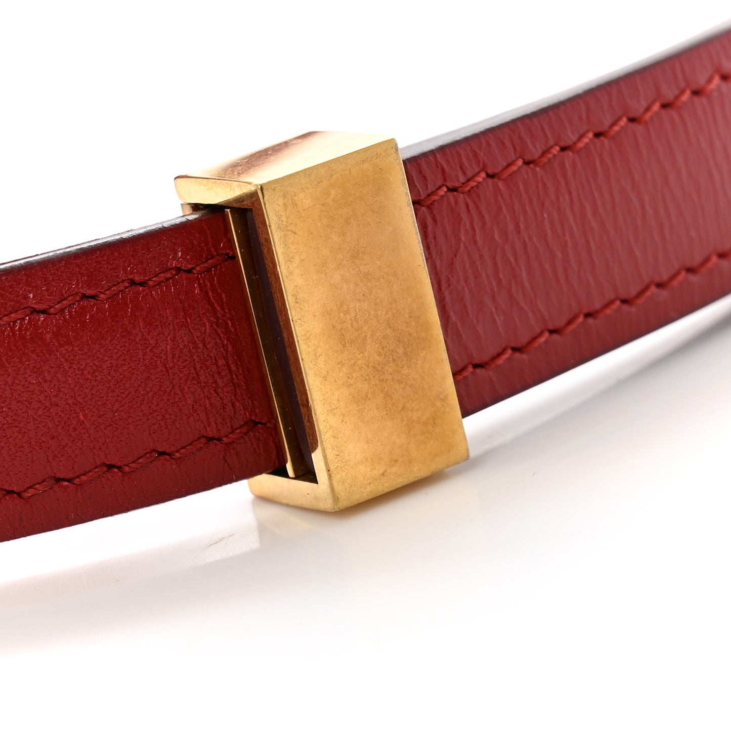 Box Calfskin Medium Classic Box Flap Bag Red