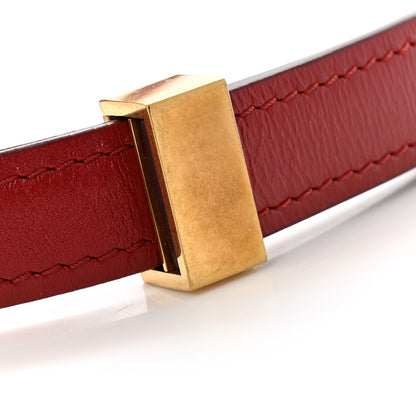 Celine Box Calfskin Medium Classic Box Flap Bag Red 12 of 15