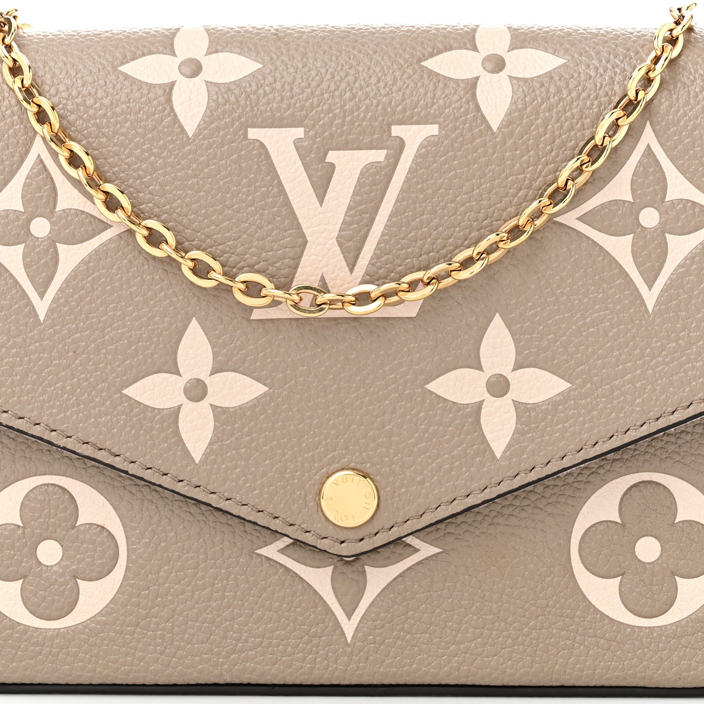Empreinte Monogram Giant Felicie Pochette Tourterelle Creme