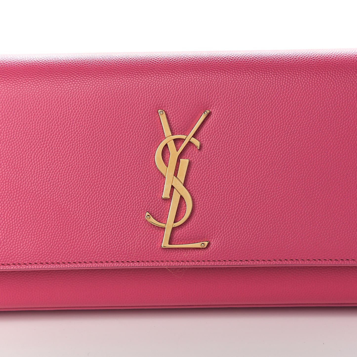 Grain De Poudre Classic Monogram Cassandre Clutch Lipstick Fuchsia