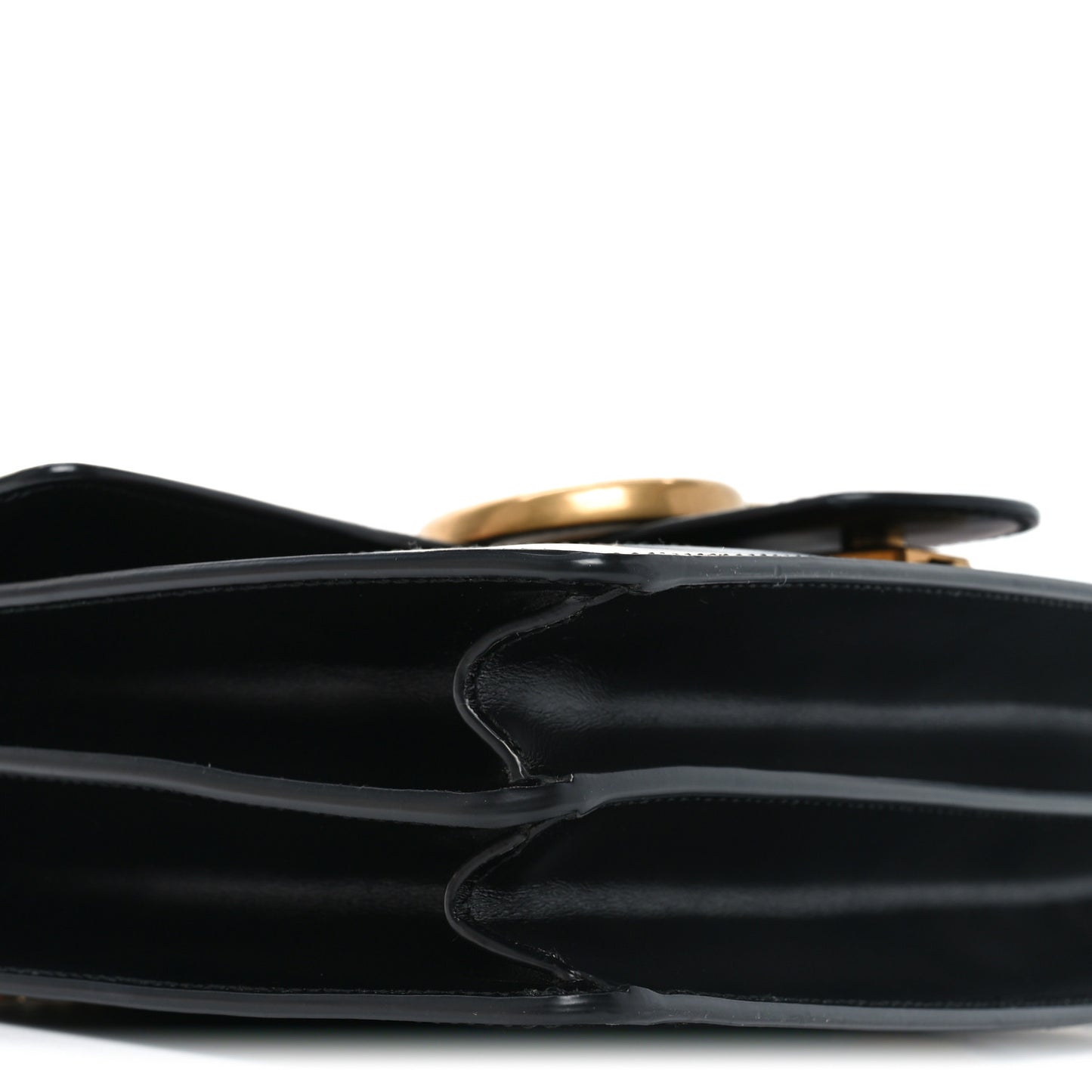 Knight Calfskin Malaga Kid Heart Medium GG Marmont Chain Handle Bag Black Hibiscus Red Multicolor