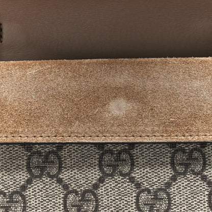 Gucci GG Supreme Monogram Super Mini Dionysus Shoulder Bag Taupe 6 of 11