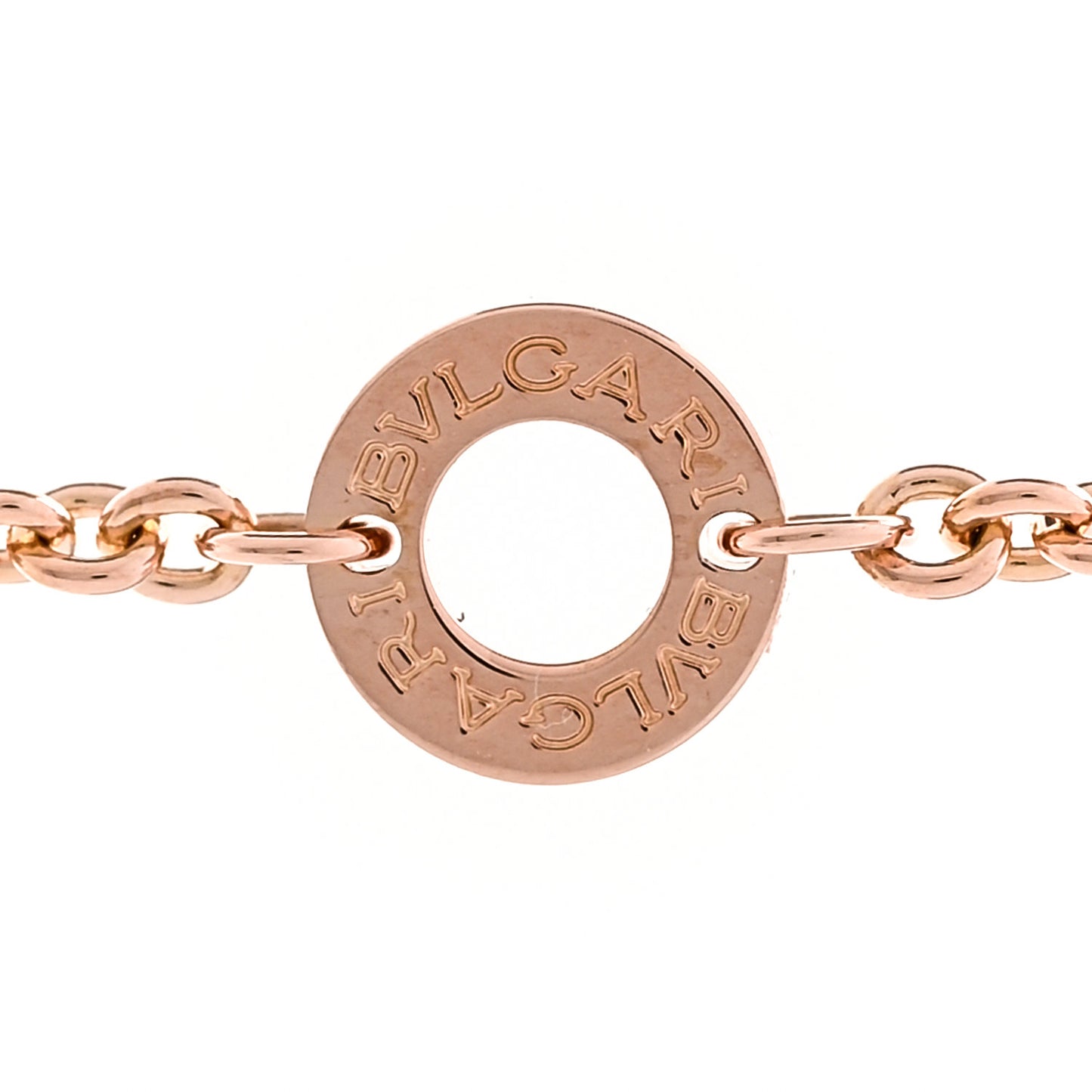 18K Rose Gold B.Zero1 Pendant Necklace