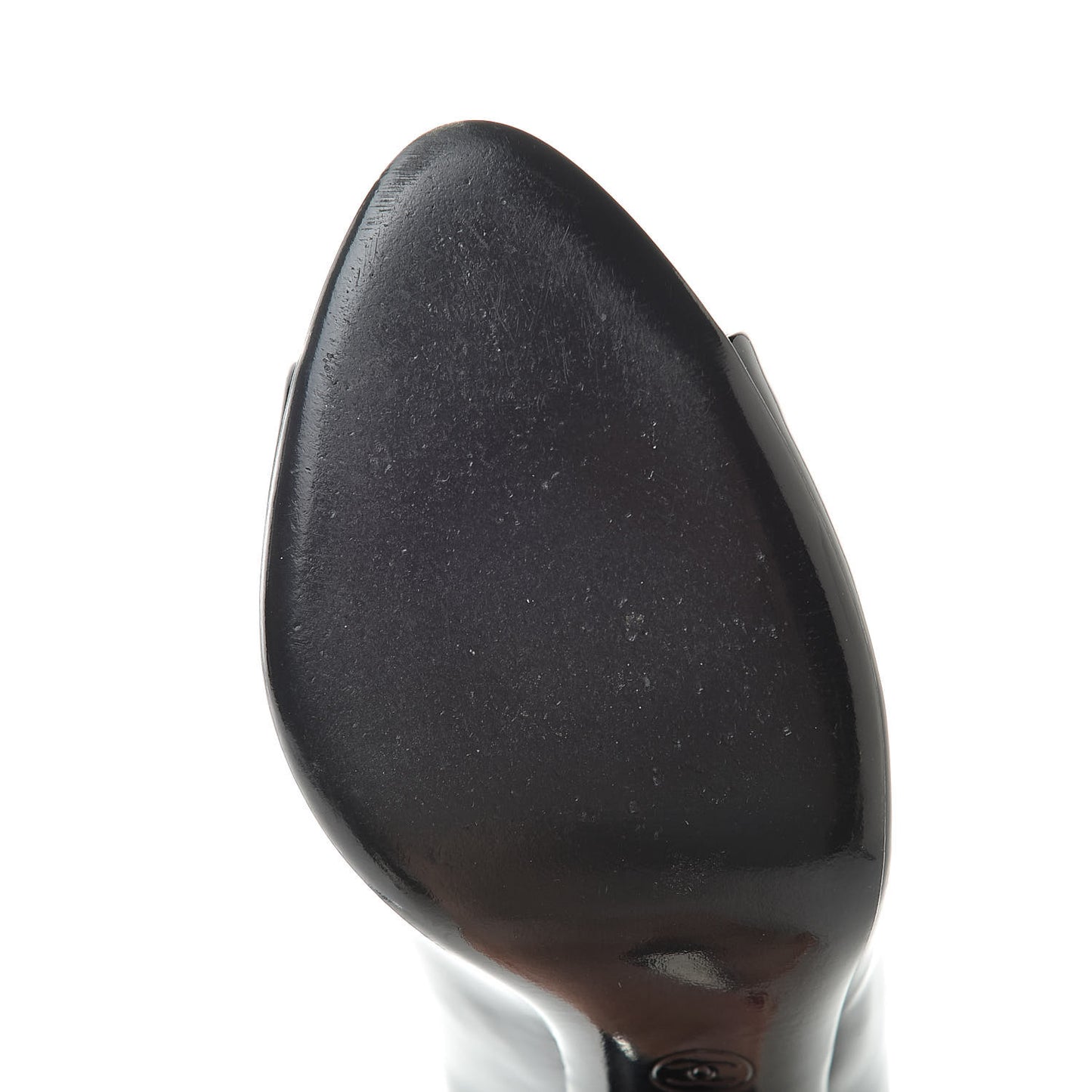 Patent Open Toe CC Pumps 37 Black