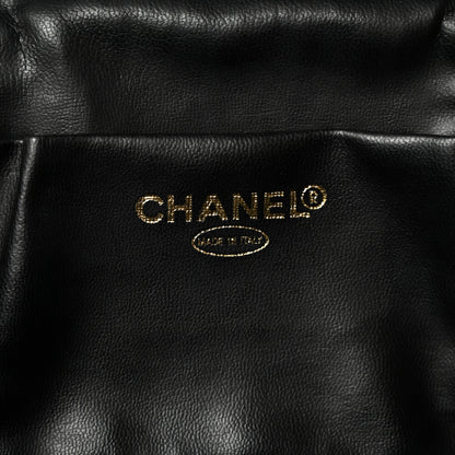 Chanel Caviar CC Vanity Cosmetic Case Black 6 of 10