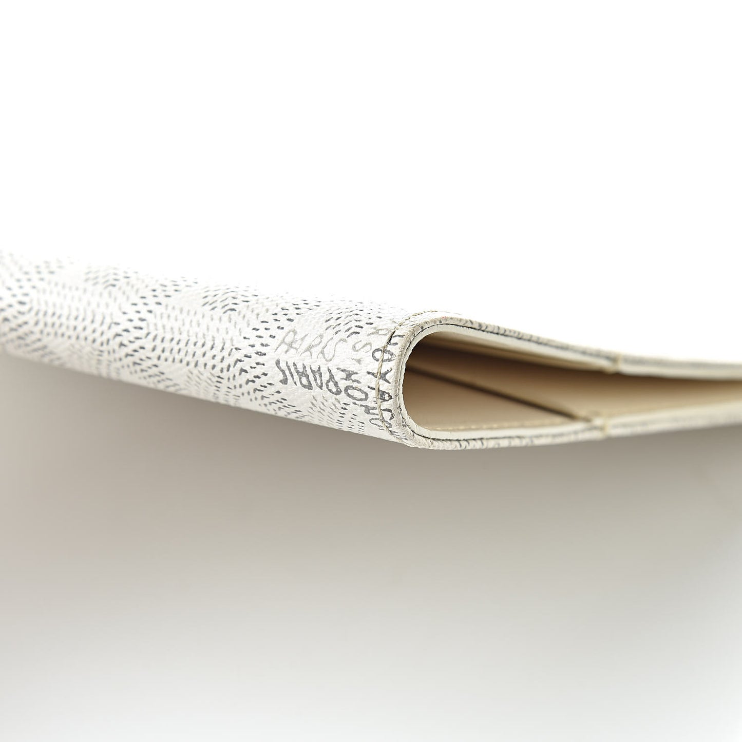 Goyardine Agenda Cover White