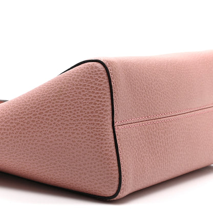 Gucci Dollar Calfskin Mini Swing Top Handle Bag Soft Pink 9 of 10