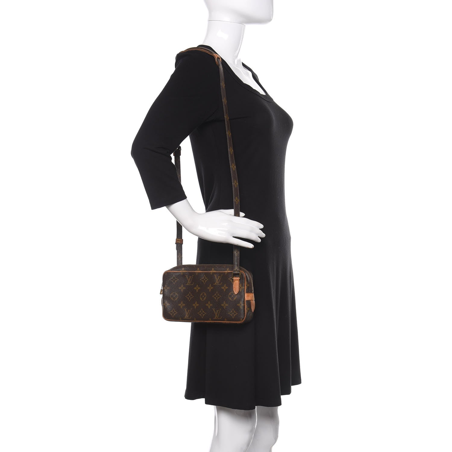 Louis Vuitton Monogram Pochette Marly Bandouliere 2 of 17
