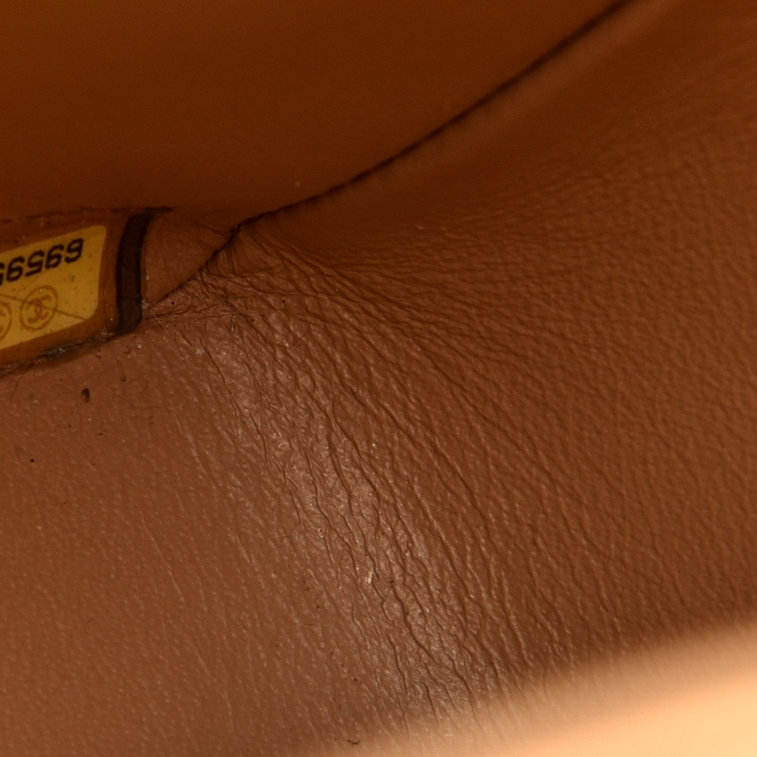 Chanel Caviar Jumbo Single Flap Beige 9 of 11