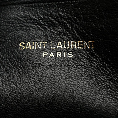 Saint Laurent Grain De Poudre Matelasse Monogram Mini Lou Camera Bag Black 6 of 10