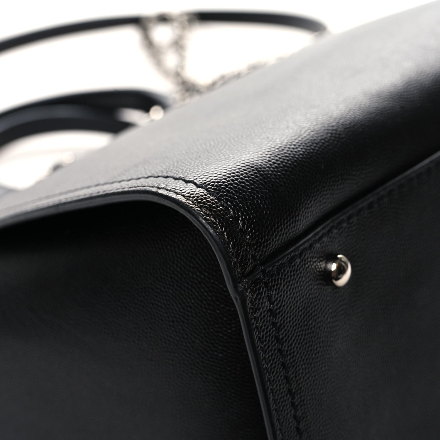 Chanel Caviar Small Studded Deauville Tote Black 10 of 11