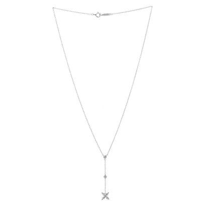 Tiffany Platinum Diamond Victoria Lariat Necklace 3 of 7