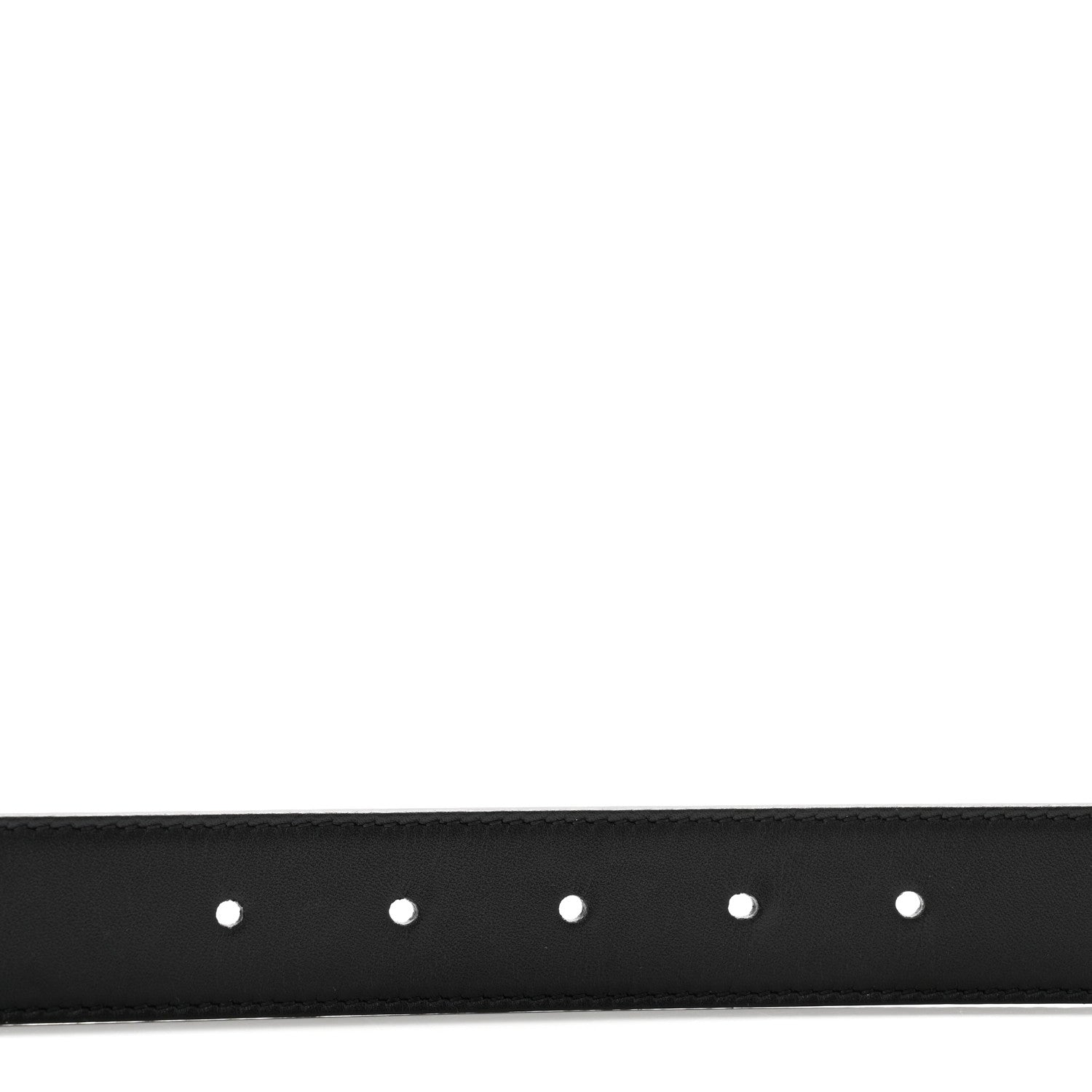 Gucci Calfskin Double G 30mm Belt 75 30 Black 3 of 7
