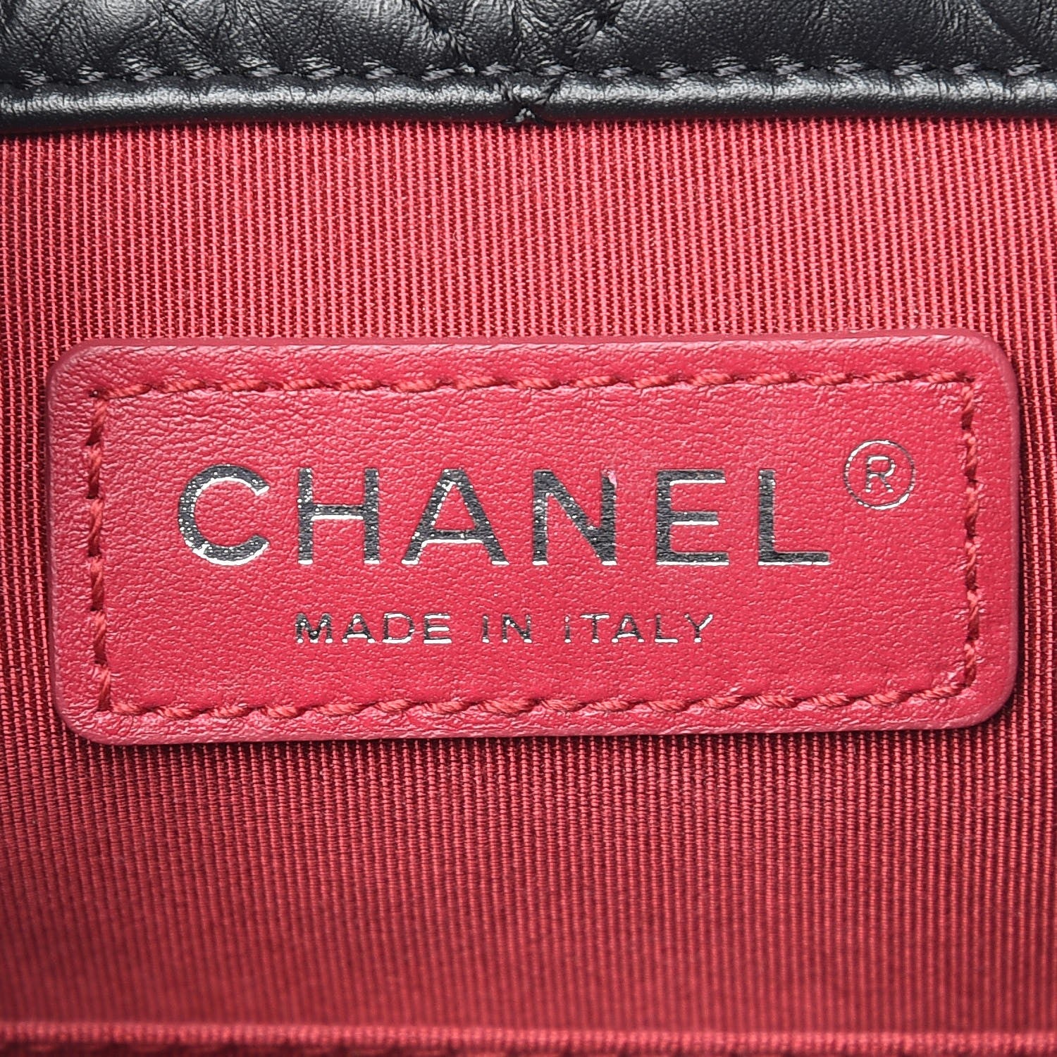 Chanel Aged Calfskin Quilted Small Gabrielle Backpack Black 6 of 8