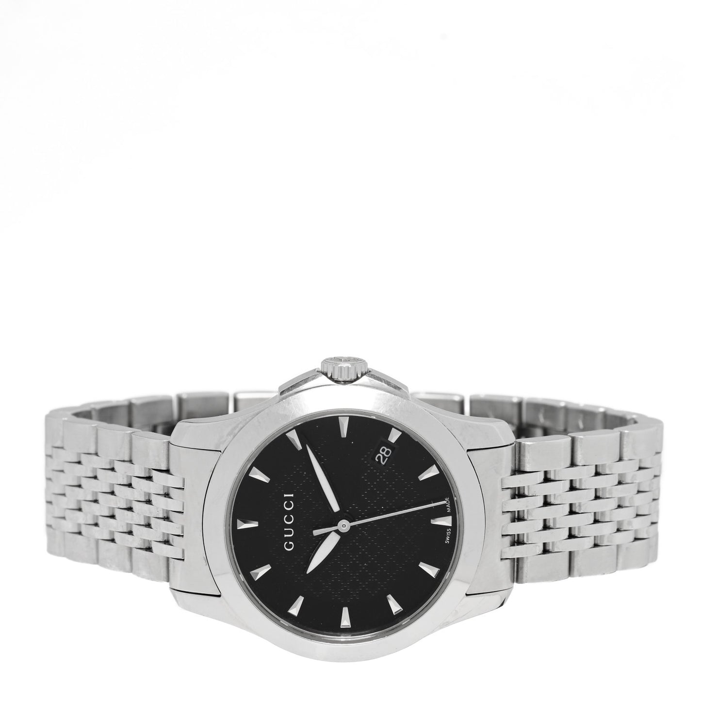 Stainless Steel 27mm G-Timeless Quartz Watch Black