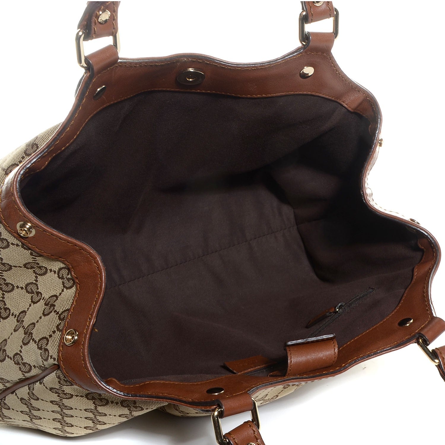 Gucci Monogram Medium Sukey Tote Brown 5 of 9