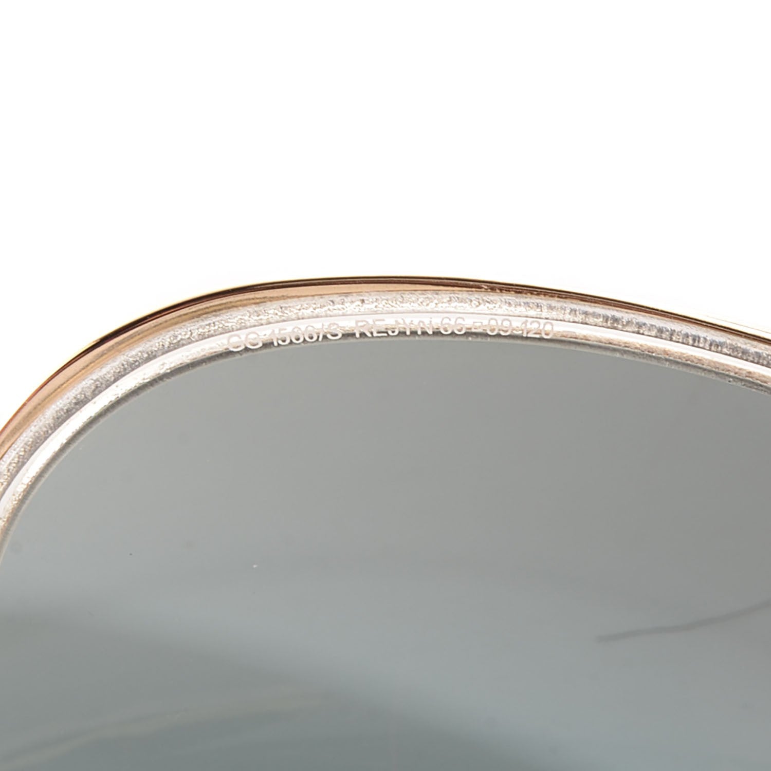 Gucci Aviator Sunglasses 1566/S Gold 5 of 5