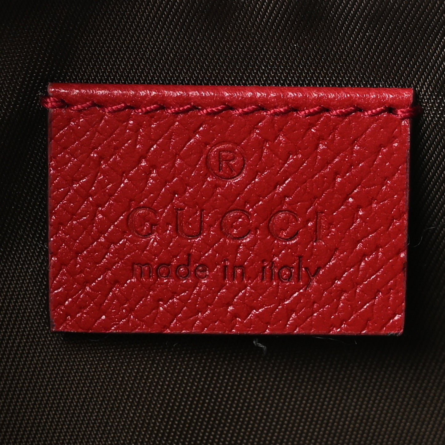 GG Supreme Monogram Tian Mini Chain Bag Beige Multicolor Red