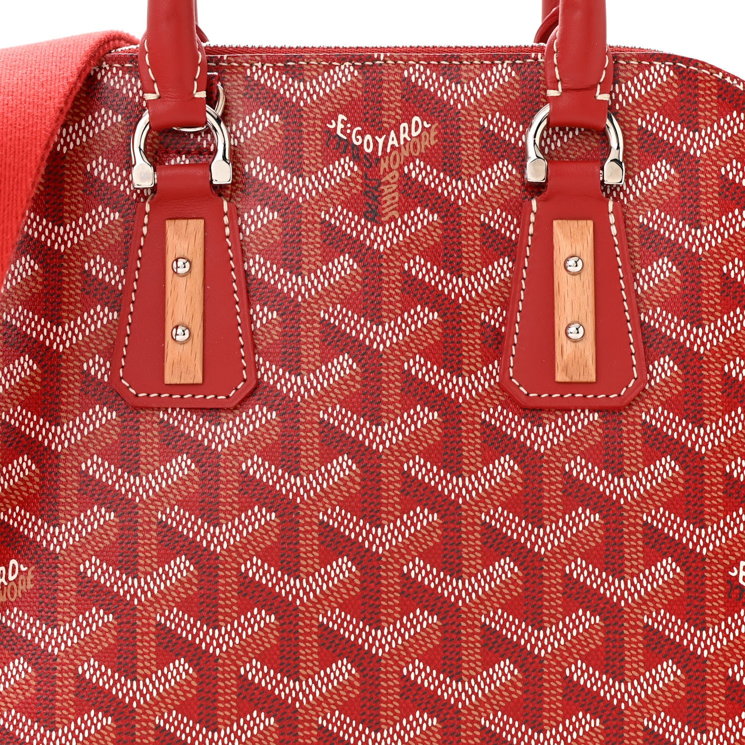 Goyard Goyardine Mini Vendome Red 6 of 8