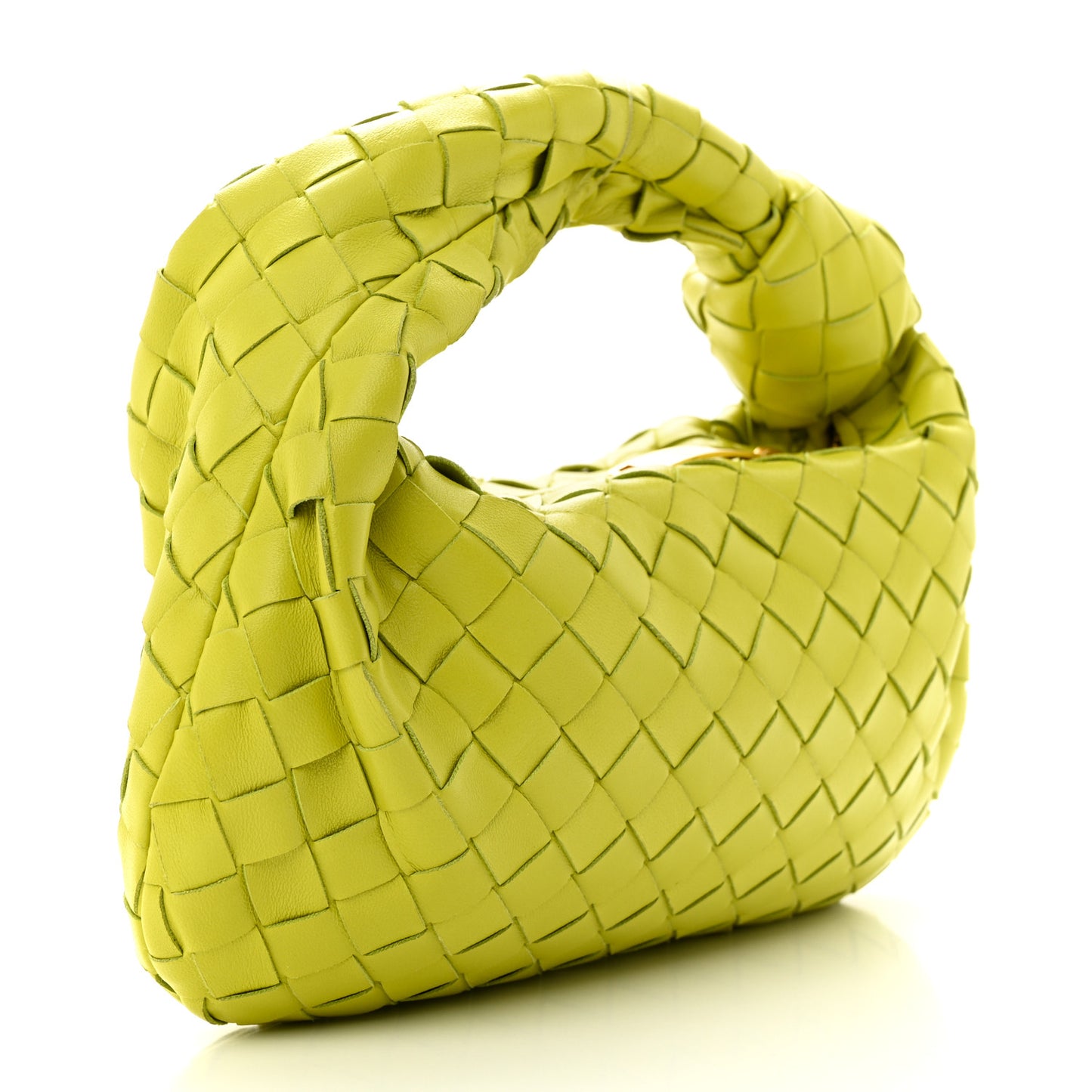 Nappa Intrecciato Mini Jodie Kiwi