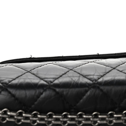 Chanel Aged Calfskin Quilted 2.55 Reissue 226 Flap Black 12 of 12