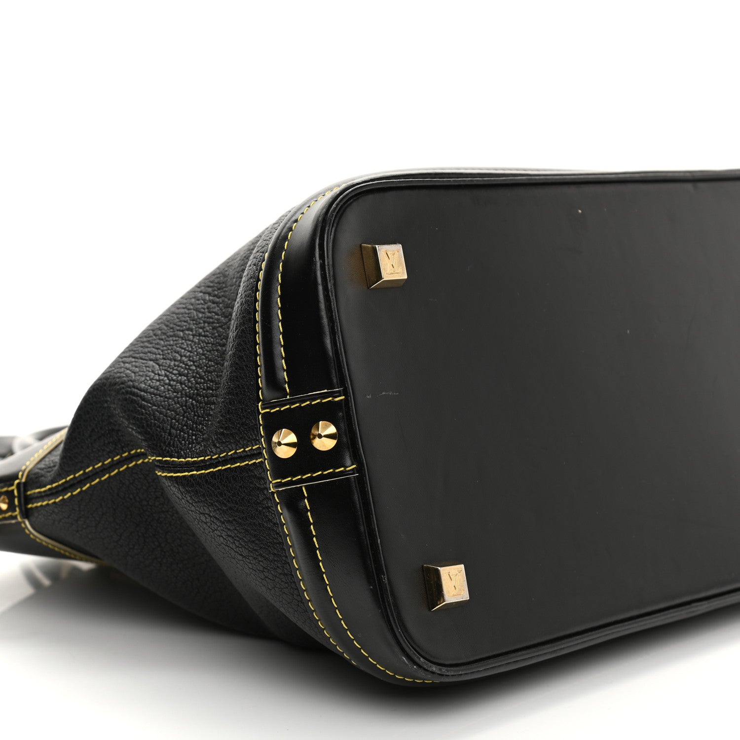 Louis Vuitton Suhali Lockit MM Black 9 of 16
