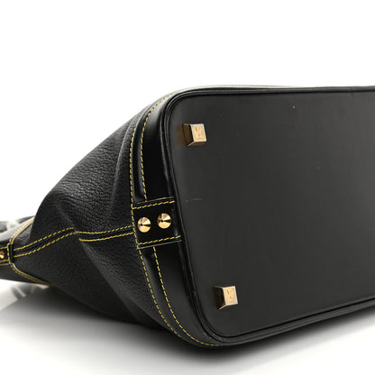 Louis Vuitton Suhali Lockit MM Black 9 of 16