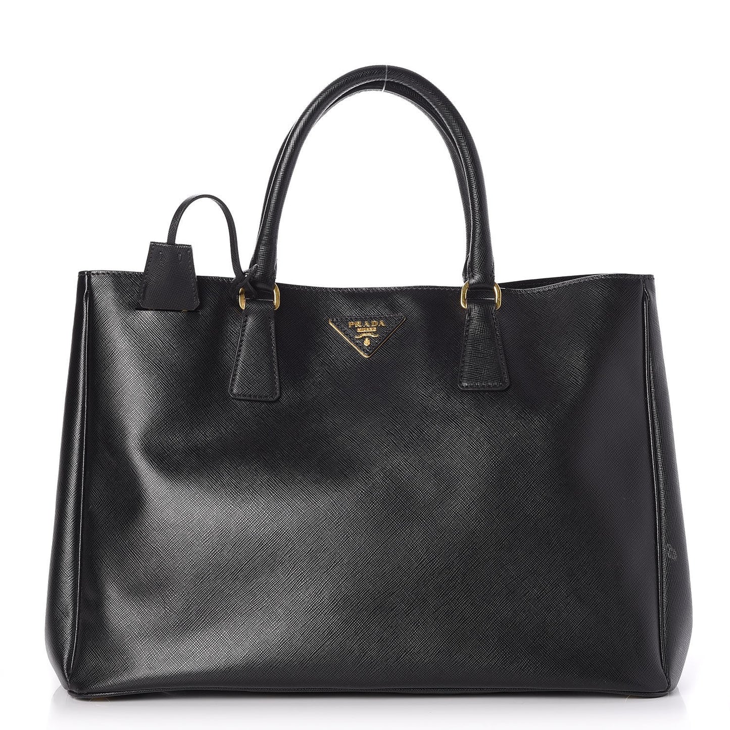 Saffiano Lux Large Tote Nero Black