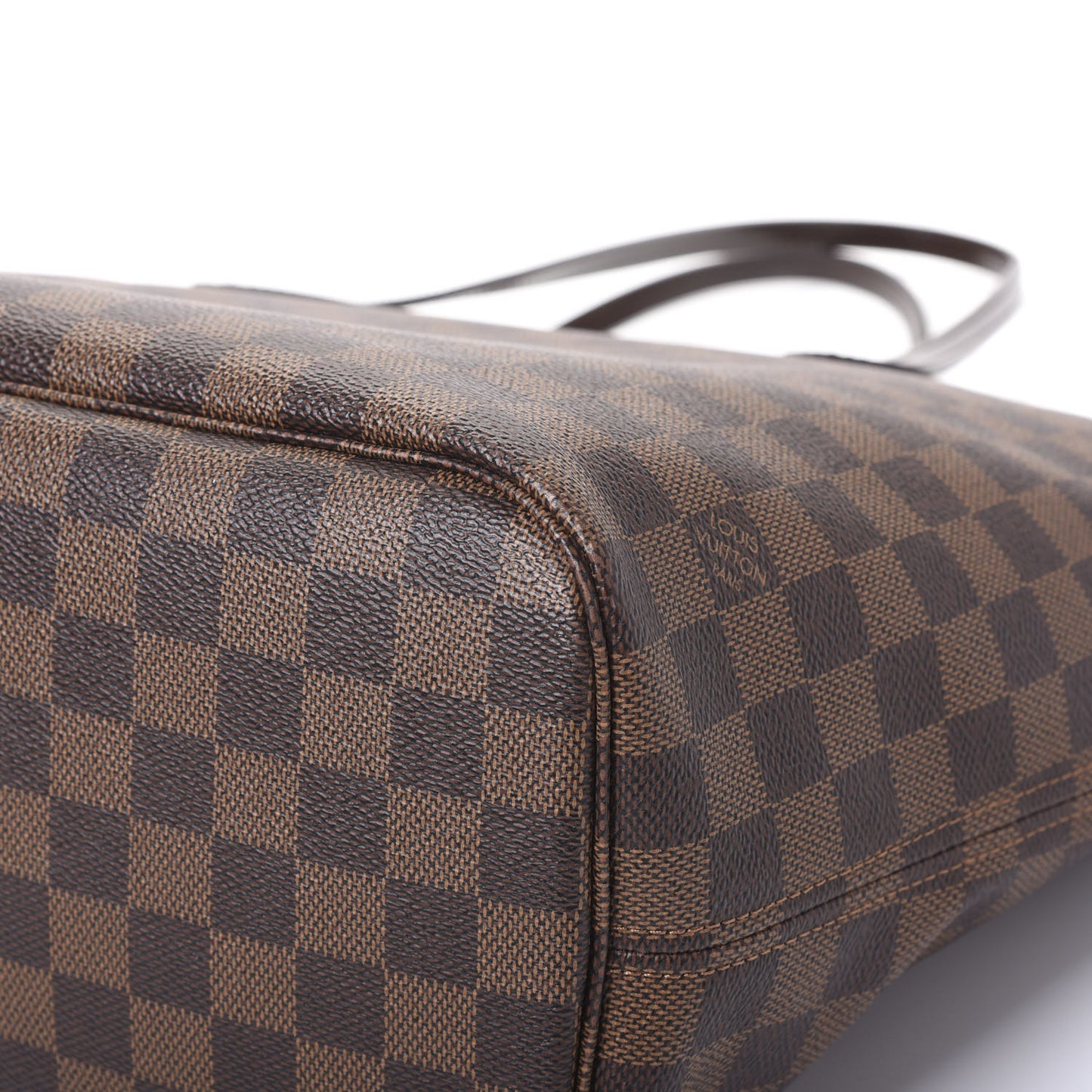 Damier Ebene Neo Neverfull MM Rose Ballerine