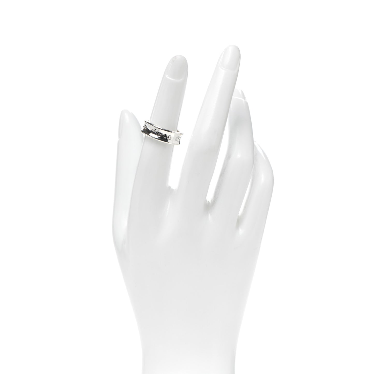 Sterling Silver 1837 Band Ring 50 5.25