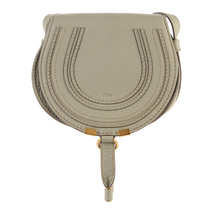 Chloe Calfskin Mini Marcie Round Crossbody Bag Baobab Green 1 of 9