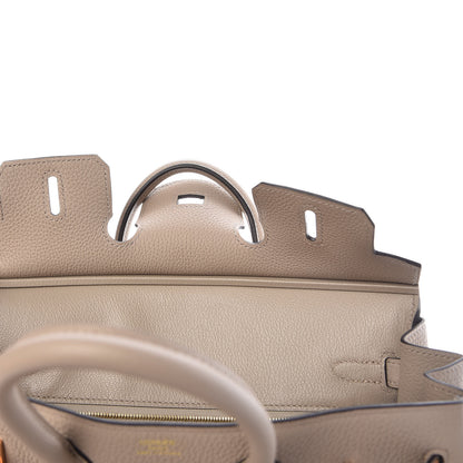 Hermes Togo Birkin 25 Gris Tourterelle 9 of 38