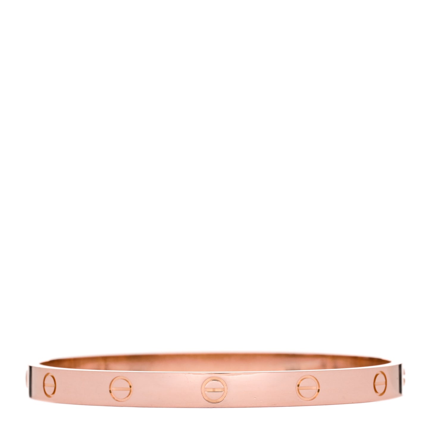 18K Pink Gold LOVE Bracelet 19