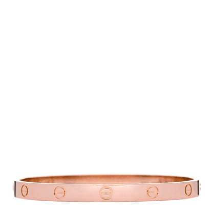 Cartier 18K Pink Gold LOVE Bracelet 19 2 of 5